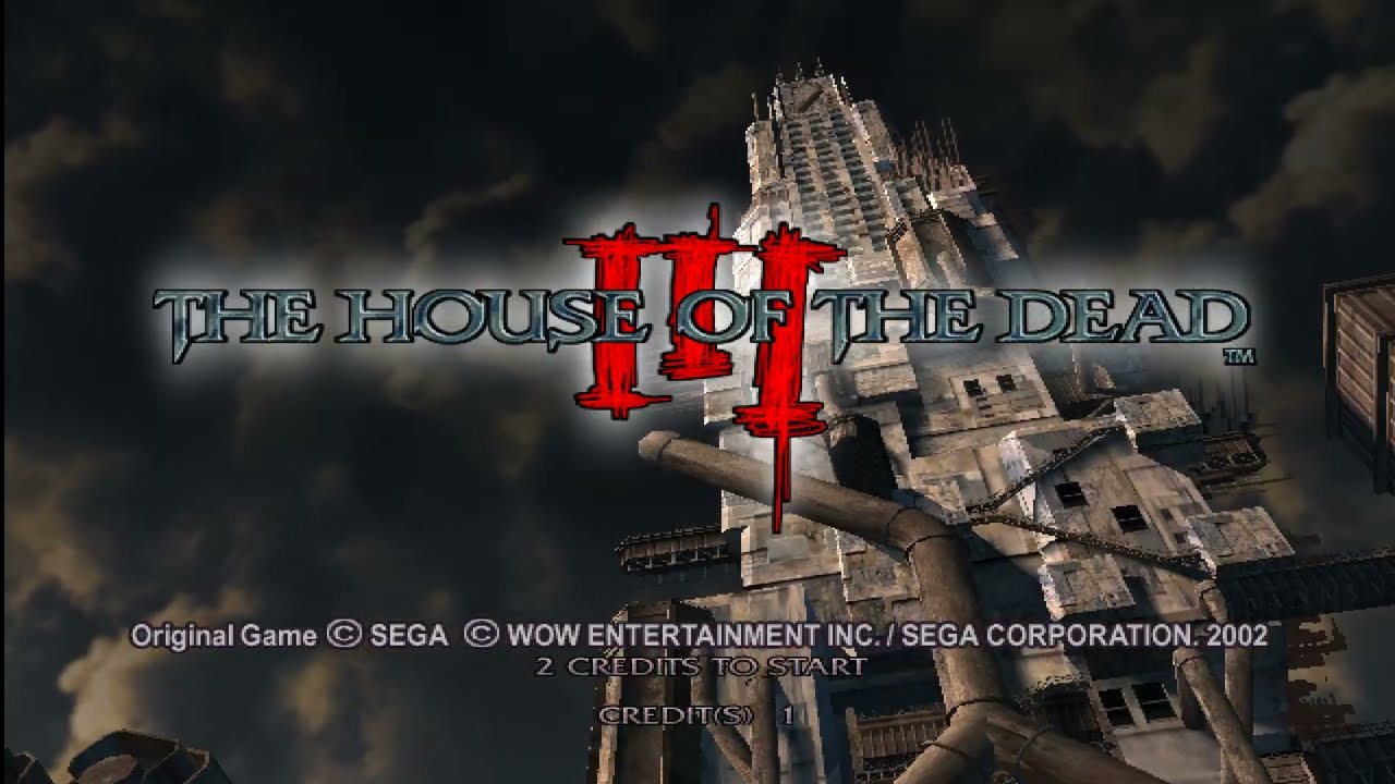 TEKNOPARROT = CHIHIRO = THE HOUSE OF THE DEAD 3 ARCADE VER -  WIP 2026 4K UK ARCADES