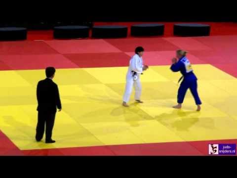 Judo 2014 Grand Slam Paris: Munkhbaatar (MGL) -  Wolfslag (NED) [-52kg]