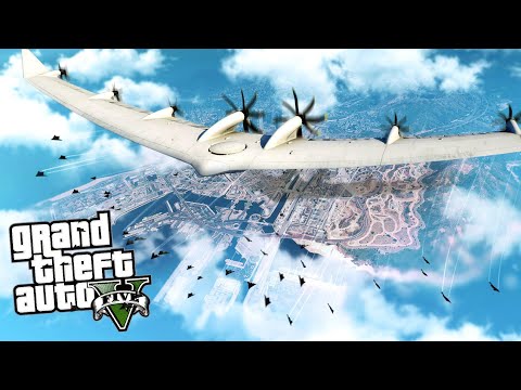 UN ESSAI DE DRONES ATTAQUE LA VILLE dans GTA 5 Online !