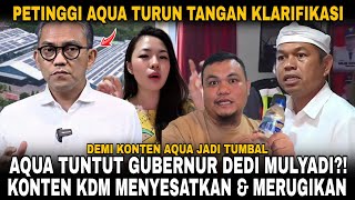 Download lagu DEDI MULYADI IS SUED!! AQUA PRESIDENT COME DOWN THE MOUNTAIN TO CLARIFY THE MISLEADING KDM VIDEO mp3 Download lagu DEDI MULYADI IS SUED!! AQUA PRESIDENT COME DOWN THE MOUNTAIN TO CLARIFY THE MISLEADING KDM VIDEO mp3