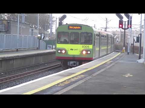 DART class 8300 no 8305 terminating at dúnlaoghaire
