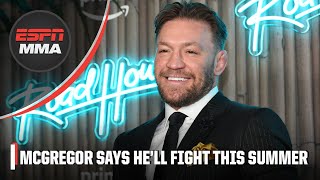 Conor McGregor Interview: Working on Road House + Returning to UFC this summer | ESPN MMA