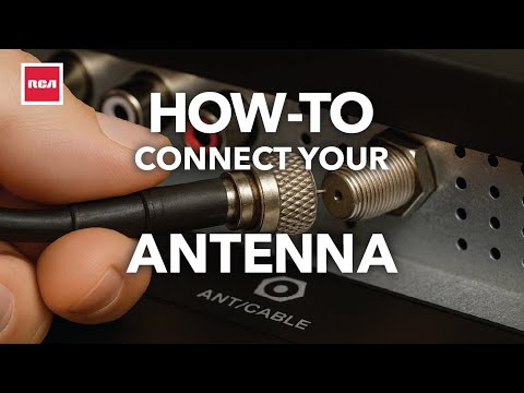 How To Connect Your Antenna to Your TV