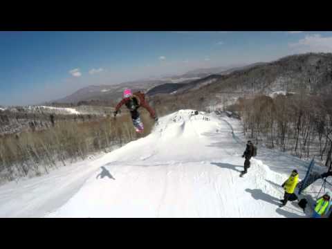 Corona World Championships of Snowboarding - GoPro Slopestyle Course Preview w/ Jamie Anderson