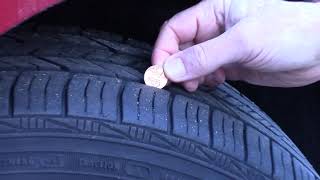 Tire Tread Depth - Penny Test for Tire