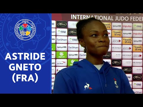 -52kg #JudoAbuDhabi champion - Astride Gneto (FRA)