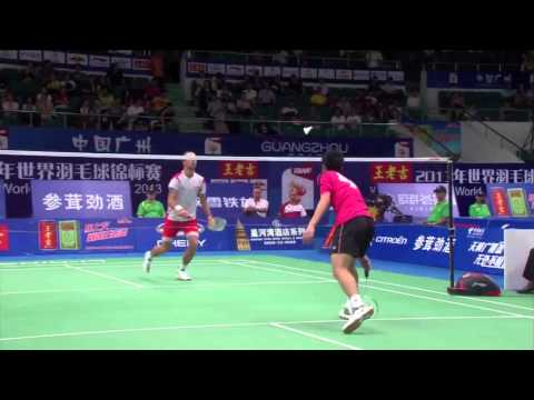 R32 - MS (Highlight) - Chou Tien Chen vs Jan O Jorgensen - 2013 BWF World Championships