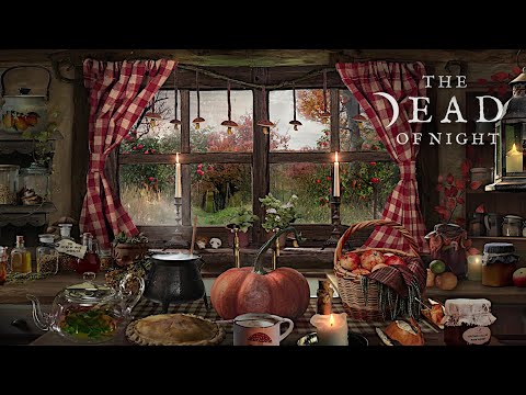 Autumn Cottagecore Ambience 🧹🍂🍎🍄🦉 | Toadstool Cottage | Rustic/Witchy Living Ambience & ASMR