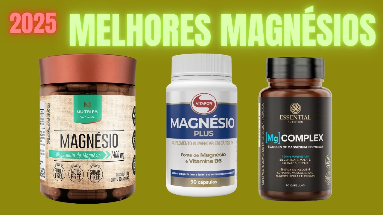 Miniatura da avaliação em vídeo de Suplemento Essential Nutrition Mg Complex 180 Cápsulas