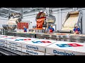 How Domino S Pizza Is Made In Factory Store