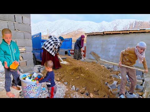 Isaac's Efforts to Build a New Home for Soghra and Touran