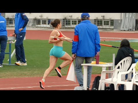 Hegyi Boróka (HUN) Pole Vault Girls U18 330 cm U18 7th Place International Match Ptuj 2023