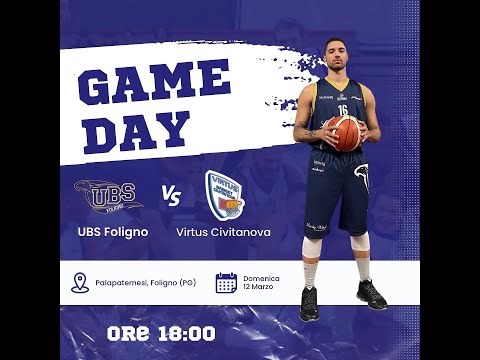 22^ giornata campionato serie C Gold: UBS Foligno - Virtus Civitanova