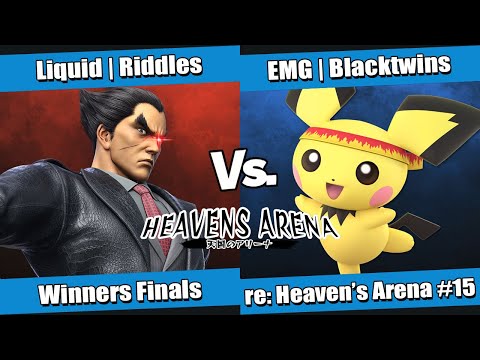 re: heavens arena #15 Winners Finals - Liquid | Riddles (Kazuya) vs EMG | Blacktwins (Pichu)