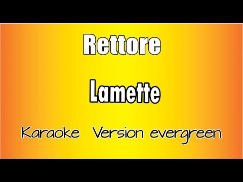 Donatella Rettore  -  Lamette (versione Karaoke Academy Italia)