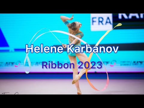 Helene Karbanov music ribbon 2023 #rgmusic || Corps - Yseult || music for rhythmic gymnastics