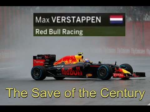 Max Verstappen 'THE SAVE OF THE CENTURY'  (Super Slow Motion) UNBELIEVABLE !!!
