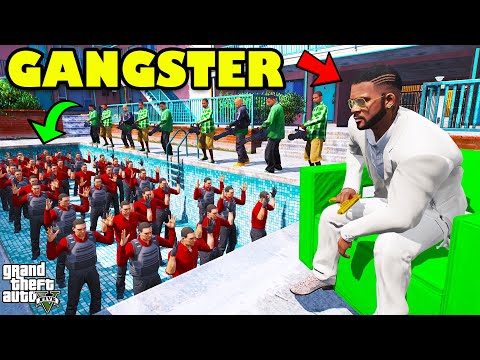 Franklin Biggest Plan To Trap Duggan Army In His Secret Base GTA 5 | SHINCHAN and CHOP