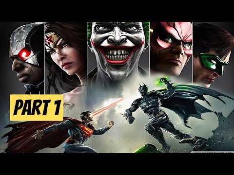 INJUSTICE GODS AMONG US PC Gameplay Walkthrough Part 1 FULL GAME - No Commentary