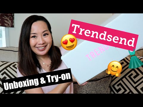 Trendsend | Unboxing & Try-on | March 2020