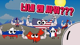 얘네들이 계~~속해서 싸우고 있는 진짜 이유!! | 국제정치 이론 1편 | 현실주의 이론