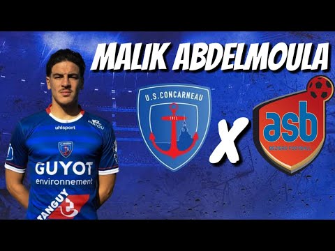 MALIK ABDELMOULA • BOX TO BOX • US CONCARNEAU X AS BÉZIERS