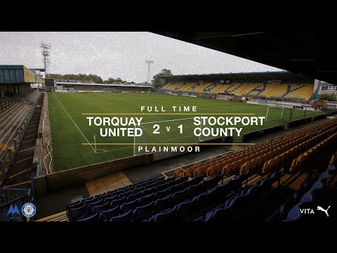 Torquay United Vs Stockport County - Match Highlights - 11.12.2021