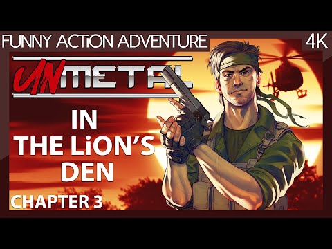 UnMetal (2021) Chapter 3: In The Lion's Den - PC Gameplay (No commentary) 1440p
