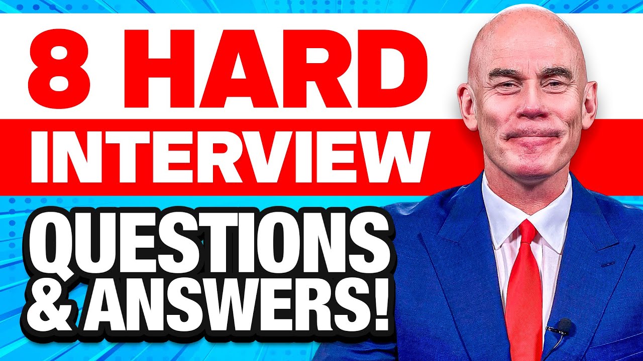 8 MOST DIFFICULT INTERVIEW QUESTIONS & ANSWERS in 2023! (100% PASS GUARANTEE!)