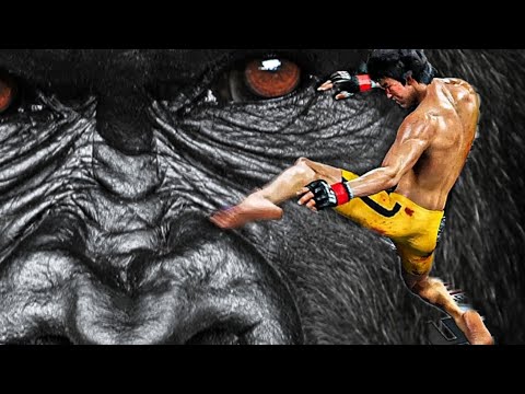 UFC4 | Bruce Lee vs Gorilla (EA Sports UFC 4) wwe mma