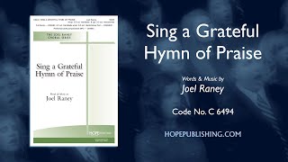 Sing a Grateful Hymn of Praise