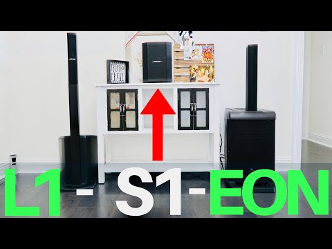 Bose S1 Pro Vs Bose L1 Compact Vs JBL EON ONE - Audio Sound Test Demo - Speaker Battle