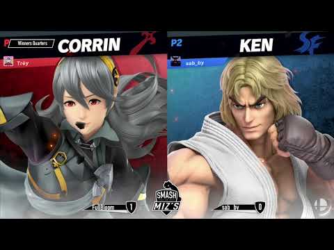 Smash @ Miz's WiFi 26 - FullBloom (Random) vs. sab_by (Ken) Winners Quarters