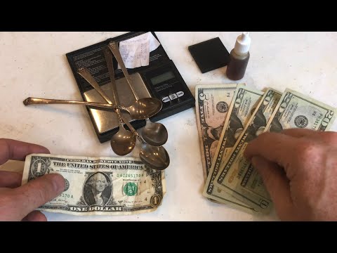 turning “$1” into “$65” at the thrift store (how to find REAL silver)…