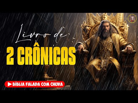 ✝️ 2 CRÔNICAS - Antigo Testamento [Bíblia a Mensagem] 🌧️ Bíblia Falada com Chuva 👉 14