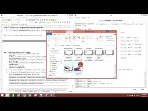 5 3 2 4 Lab   Troubleshooting Inter VLAN Routing