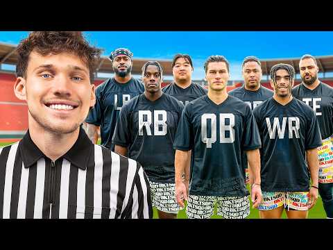 1 Football Player From Every Position Competes For $10,000!