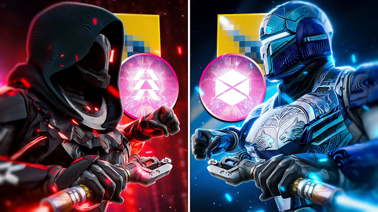 Prismatic Hunter vs. Titan (Build Battles)