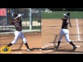 Timell Montgomery Softball Skills- 2017 OC Batbusters 18U-Mauga