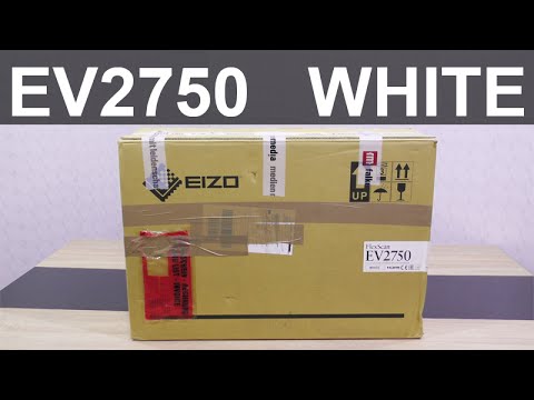 EIZO FlexScan EV2750 27" IPS LED Monitor Unboxing