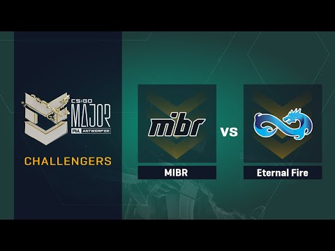 MIBR vs Eternal Fire | Map 2 Nuke | PGL Major Antwerp 2022 Challengers Stage