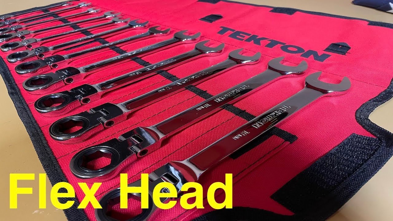 Watch video Tekton Flex Head Ratcheting Wrenches VS Gearwrench, Craftsman, Kobalt, Pittsburgh Now Tekton Flex Head Ratcheting Wrenches VS Gearwrench, Craftsman, Kobalt, Pittsburgh
