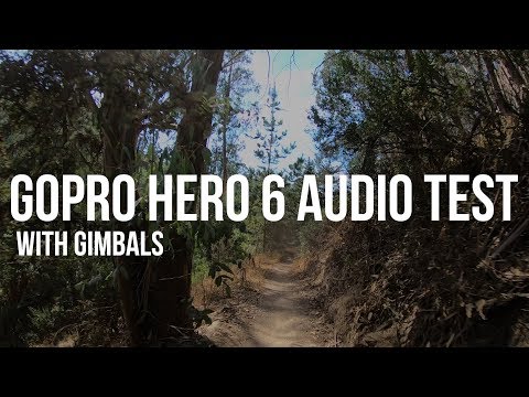 GoPro Hero 6 gimbal audio test and comparison // Evo SS //  Karma Grip  // Hero 4