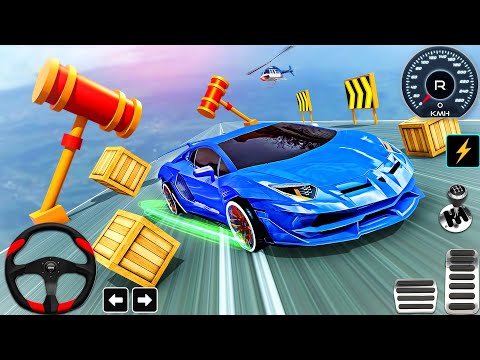 GT Car Stunt Ramp Racing Simulator - Impossible Sport Car Driving - Android GamePlay #3