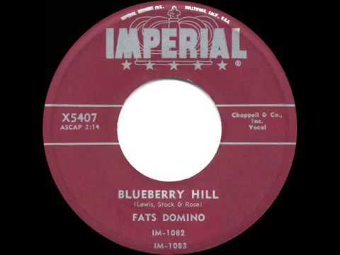 1956 HITS ARCHIVE  Blueberry Hill   Fats Domino 45rpm 'wowed' version see description