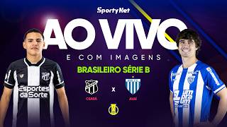 CEARÁ X AVAÍ: AO VIVO, EXCLUSIVO E COM IMAGENS | RODADA 12 | SÉRIE B