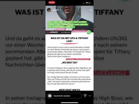 Ufo361 liebt TIFFANY immer noch 🥺 | „Kaçamak“ ft. Reynmen OUT NOW | Ufo361 Stories