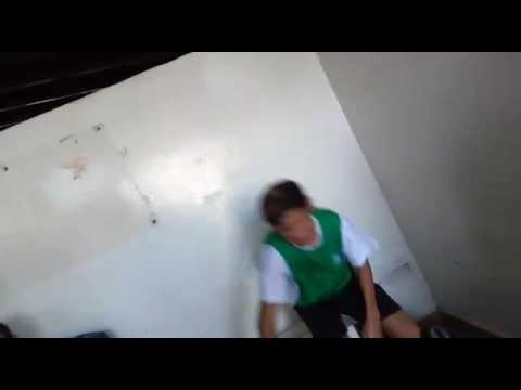 Con el  equipo de santa catalina