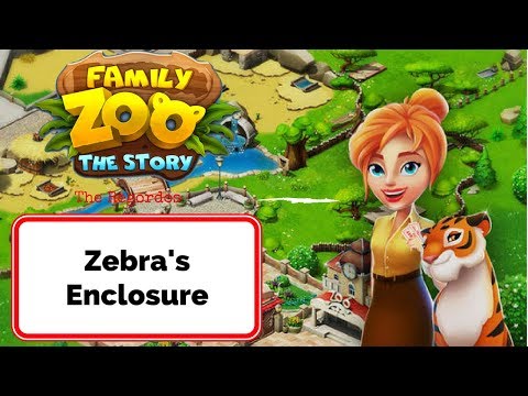 Family Zoo Zebra's Enclosure Complete