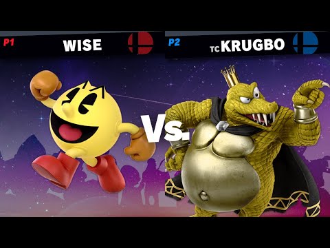 Grand Final - Wise (Pac-Man) vs Krugbo (King K. Rool) - Nebula #1 - Ultimate Arcadian Series